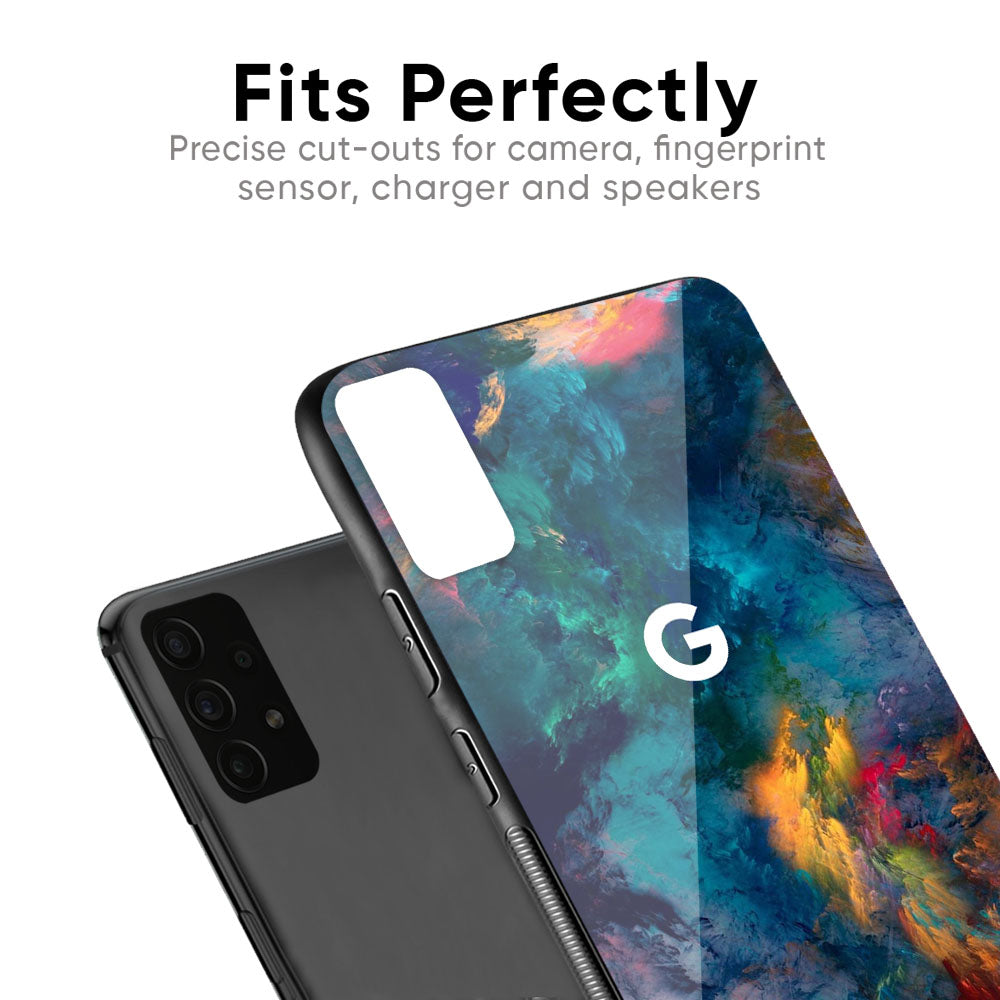 Colored Storm Glass Case for Google Pixel 7A