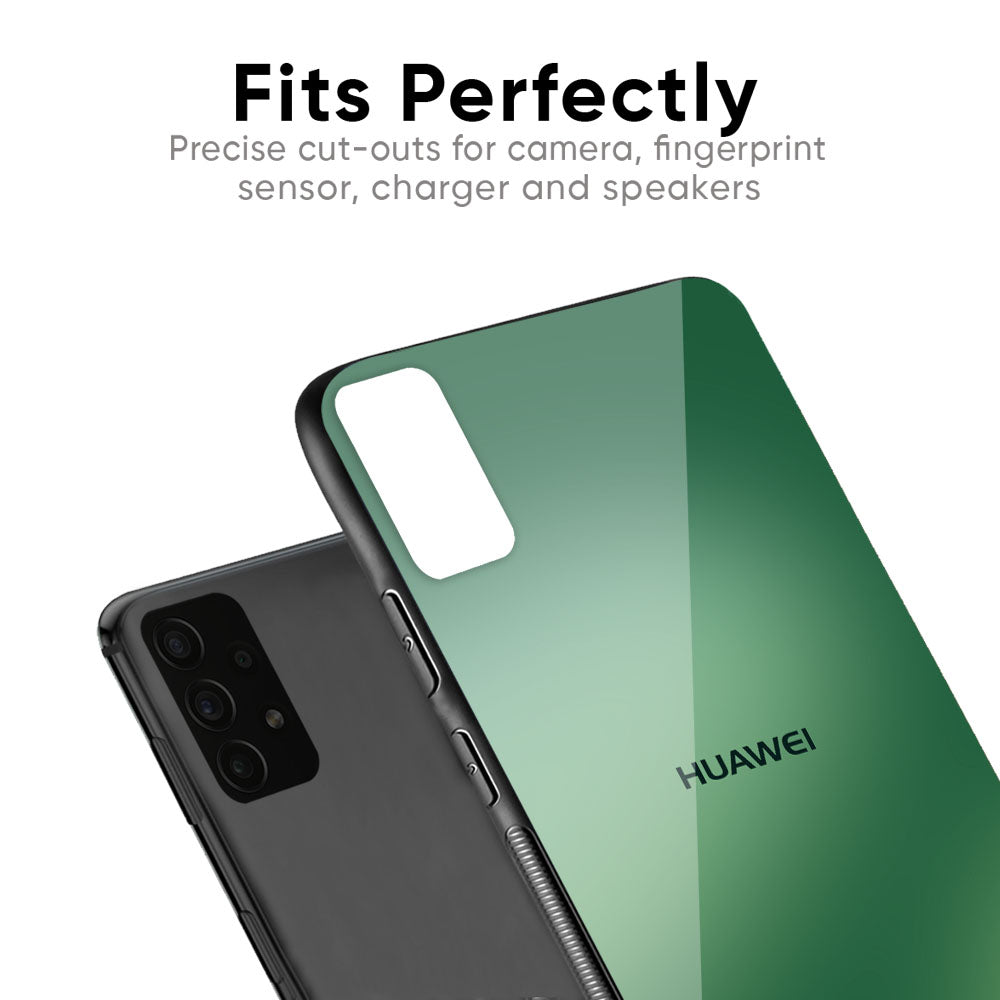 Green Grunge Texture Glass Case for Huawei P30 Pro
