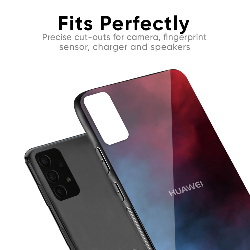 Smokey Watercolor Glass Case for Huawei P30 Pro