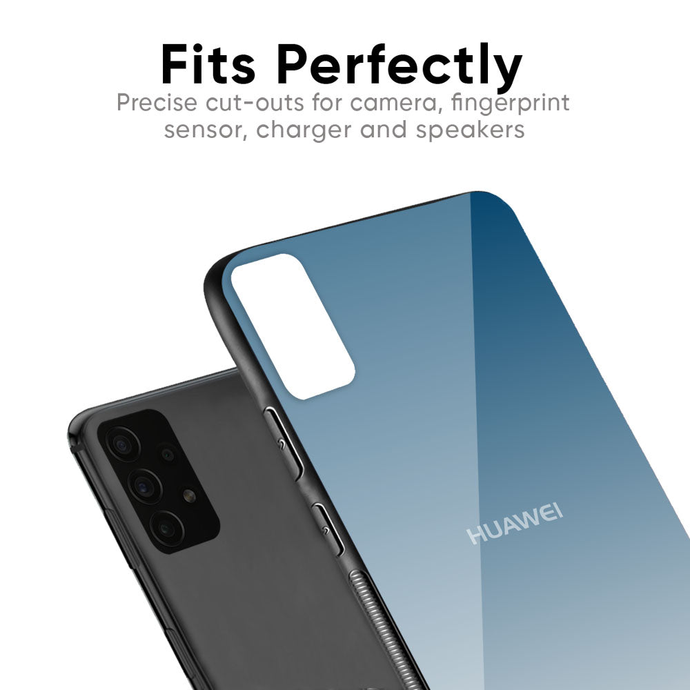 Deep Sea Space Glass Case for Huawei P30 Pro