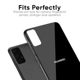 Jet Black Glass Case for Huawei P30 Pro