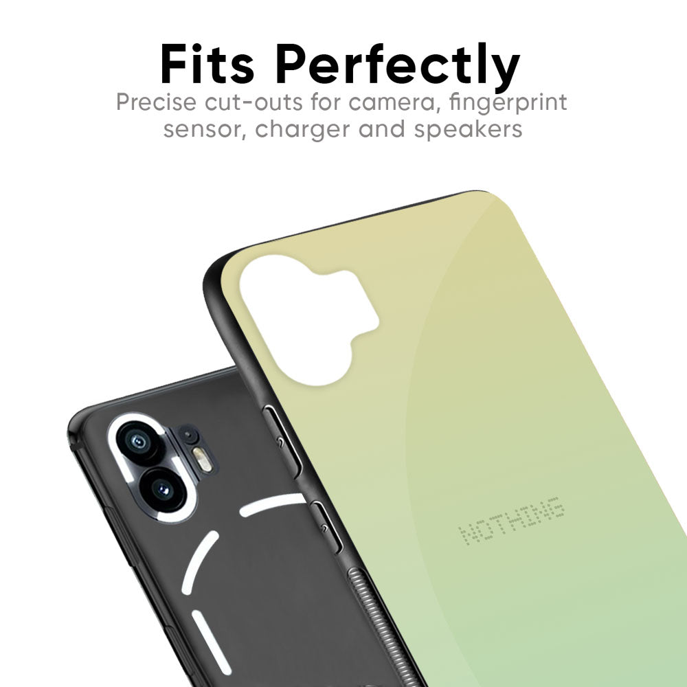 Mint Green Gradient Glass Case for Nothing Phone 2