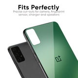 Green Grunge Texture Glass Case for OnePlus 8