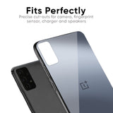 Space Grey Gradient Glass Case for OnePlus 8
