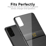 Grey Metallic Glass Case For OnePlus 9RT