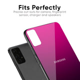 Purple Ombre Pattern Glass Case for Samsung Galaxy Note 10