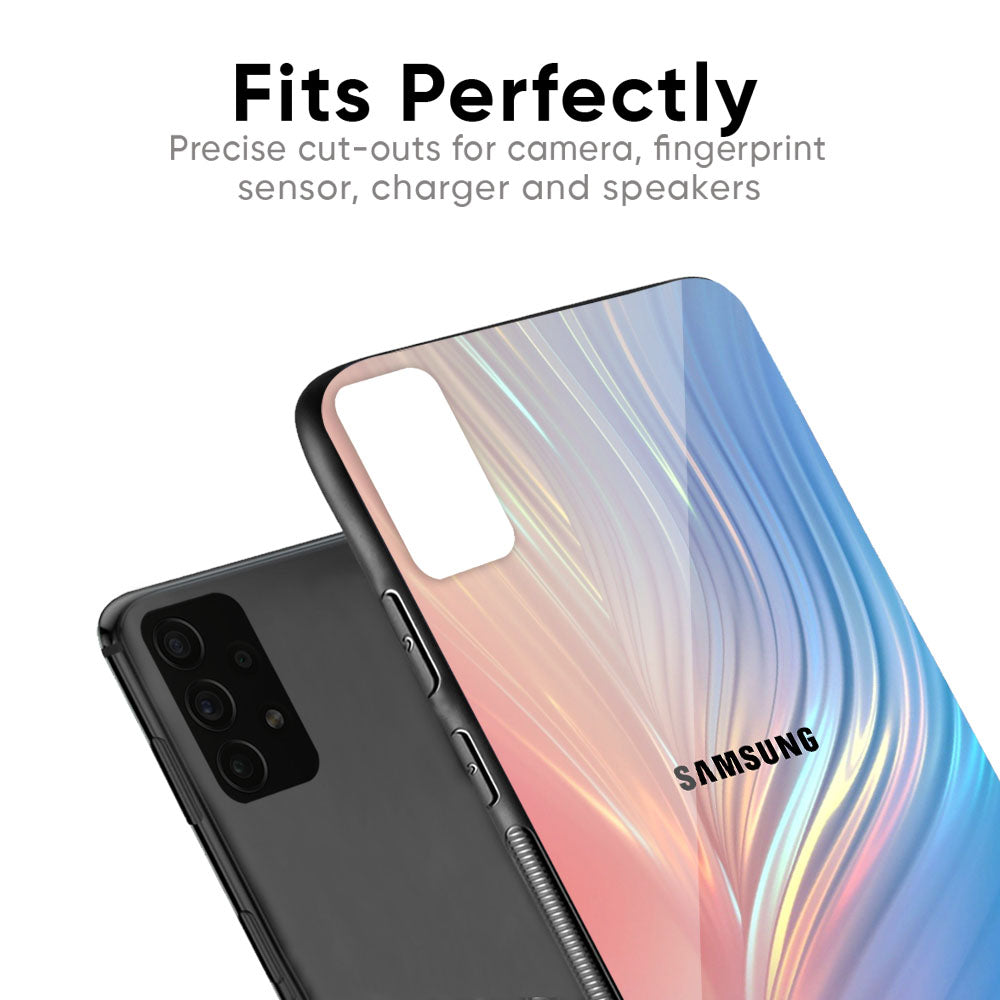 Mystic Aurora Glass Case for Samsung Galaxy F41