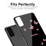 Fly Butterfly Glass Case for Samsung Galaxy A70s