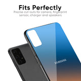 Sunset Of Ocean Glass Case for Samsung Galaxy A30s