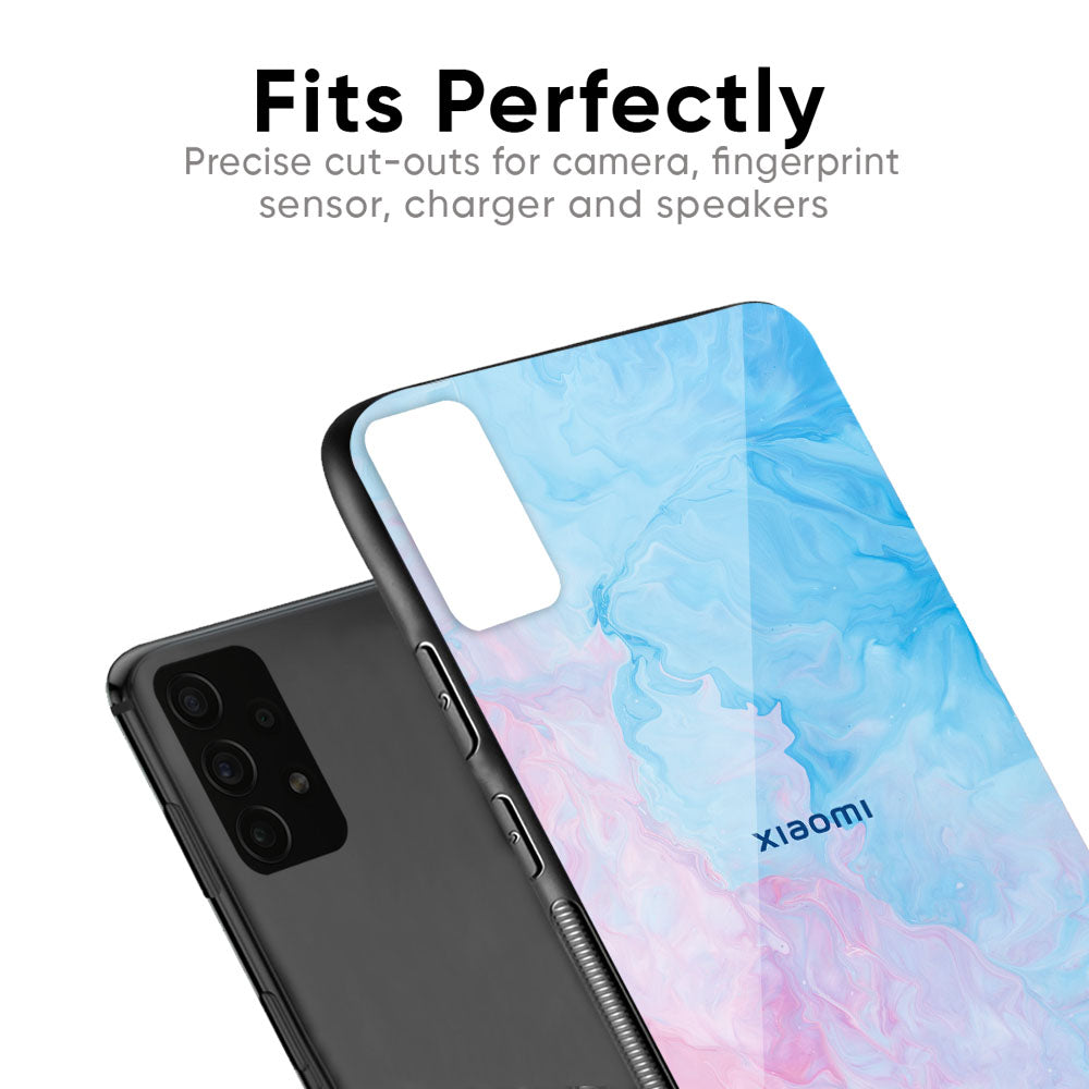 Mixed Watercolor Glass Case for Xiaomi Mi A3