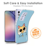 Attitude Cat Soft Cover for Samsung Galaxy A03s