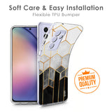 Hexagonal Pattern Soft Cover for Samsung Galaxy A34 5G