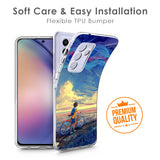 Riding Bicycle to Dreamland Soft Cover for Nokia 6.1 Plus