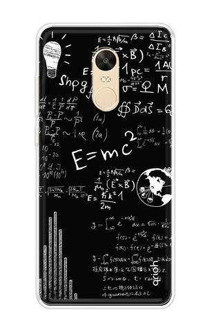 Equation Doodle Xiaomi Redmi 5 Plus Back Cover