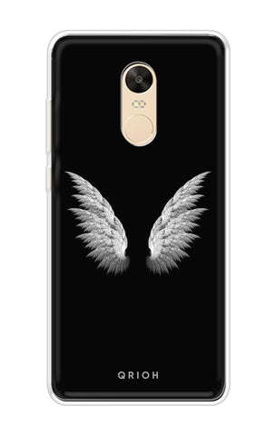 White Angel Wings Xiaomi Redmi 5 Plus Back Cover