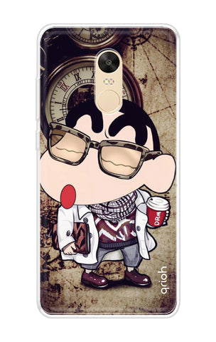 Nerdy Shinchan Xiaomi Redmi 5 Plus Back Cover