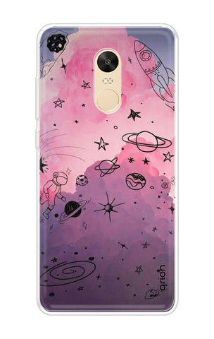 Space Doodles Art Xiaomi Redmi 5 Plus Back Cover