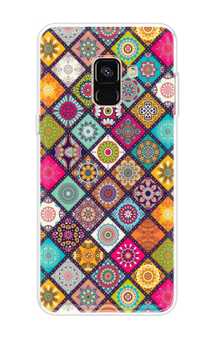 Multicolor Mandala Samsung A8 Plus 2018 Back Cover