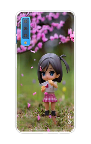 Anime Doll Samsung A7 2018 Back Cover