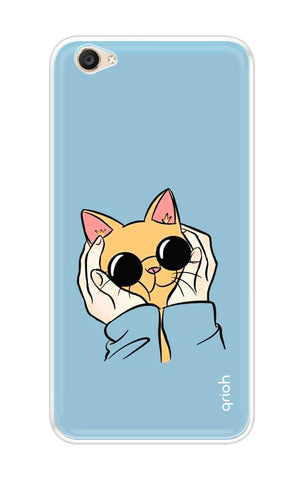 Attitude Cat Vivo Y55s Back Cover