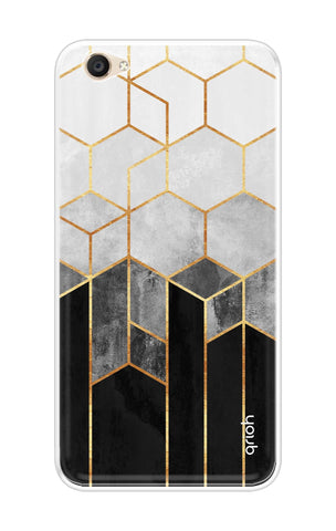 Hexagonal Pattern Vivo Y55s Back Cover