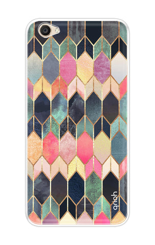 Shimmery Pattern Vivo Y55s Back Cover