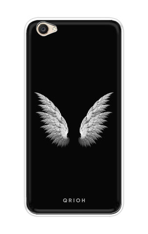 White Angel Wings Vivo Y55s Back Cover