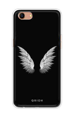 White Angel Wings Oppo A83 Back Cover