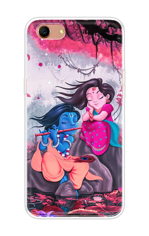 Radha Krishna Art Oppo A83 Back Cover