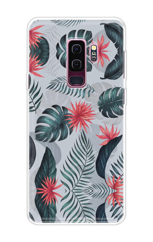 Retro Floral Leaf Samsung S9 Plus Back Cover