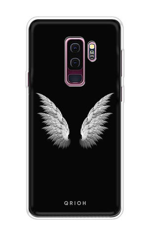 White Angel Wings Samsung S9 Plus Back Cover
