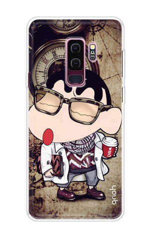 Nerdy Shinchan Samsung S9 Plus Back Cover