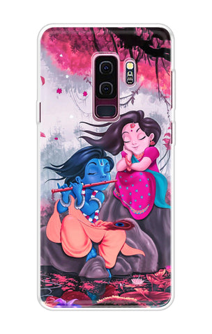 Radha Krishna Art Samsung S9 Plus Back Cover