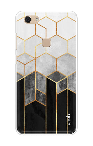 Hexagonal Pattern Vivo V7 Back Cover