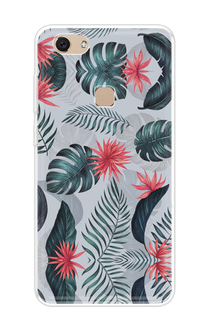 Retro Floral Leaf Vivo V7 Back Cover