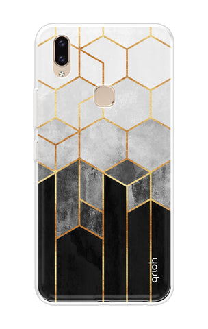 Hexagonal Pattern Vivo V9 Back Cover