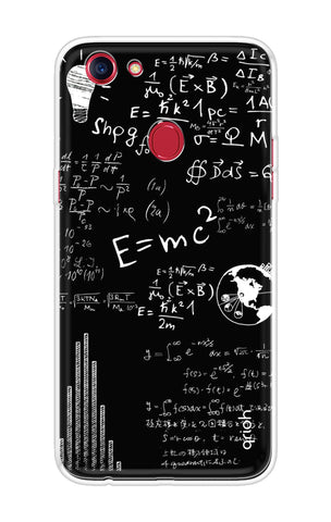 Equation Doodle Oppo F7 Back Cover