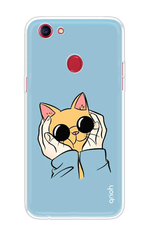 Attitude Cat Oppo F7 Back Cover