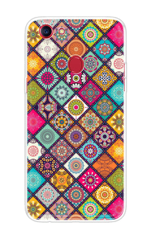 Multicolor Mandala Oppo F7 Back Cover