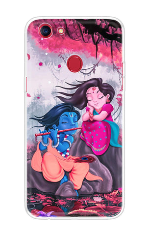 Radha Krishna Art Oppo F7 Back Cover