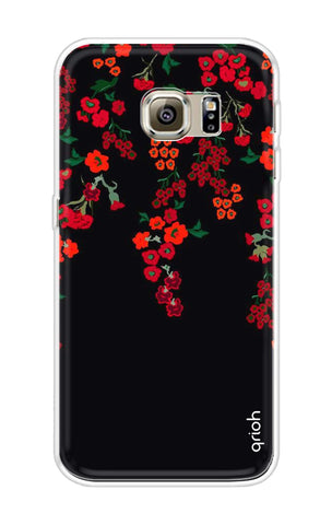 Floral Deco Samsung S6 Edge Back Cover