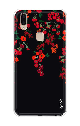 Floral Deco Vivo V9 Youth Back Cover