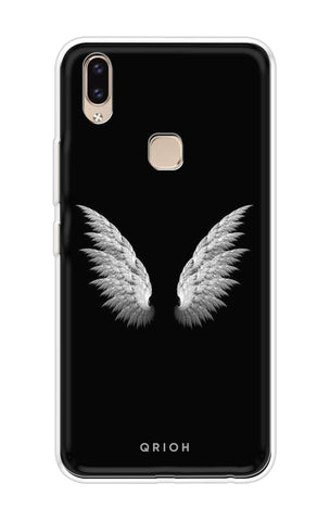 White Angel Wings Vivo V9 Youth Back Cover