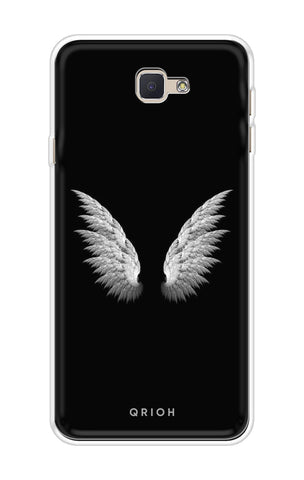 White Angel Wings Samsung J7 NXT Back Cover