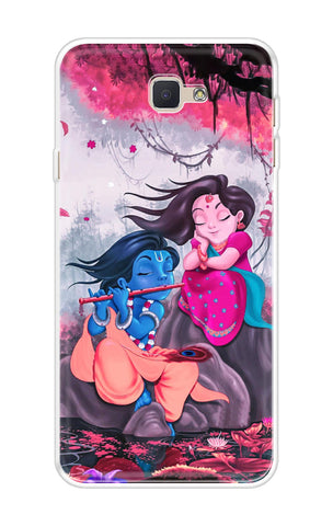 Radha Krishna Art Samsung J7 NXT Back Cover