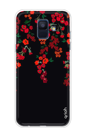 Floral Deco Samsung A6 Back Cover