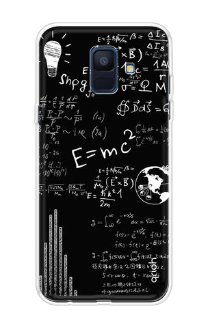 Equation Doodle Samsung A6 Back Cover