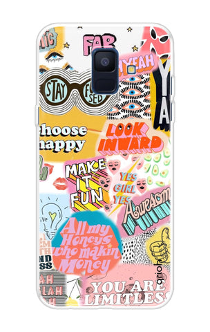 Make It Fun Samsung A6 Back Cover