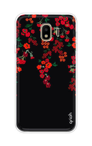 Floral Deco Samsung J4 Back Cover