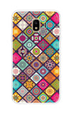 Multicolor Mandala Samsung J4 Back Cover